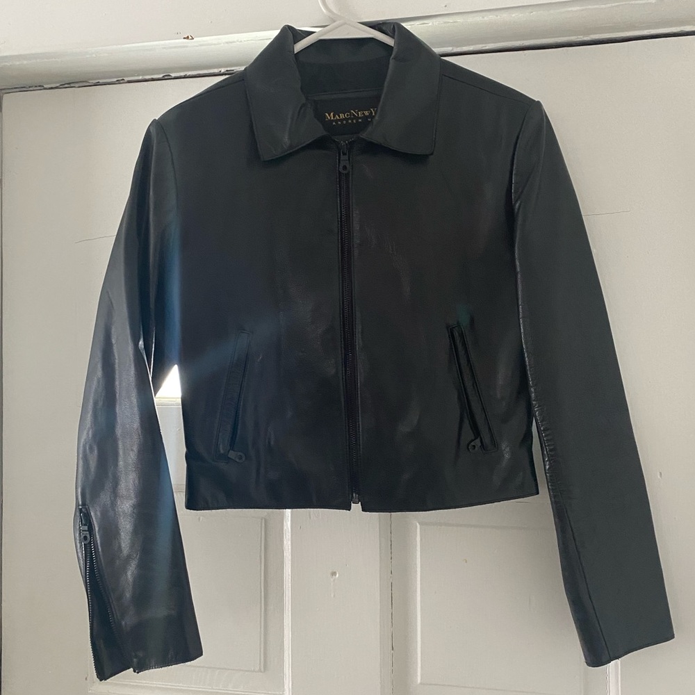 Moto Style Marc Anthony Leather Jacket